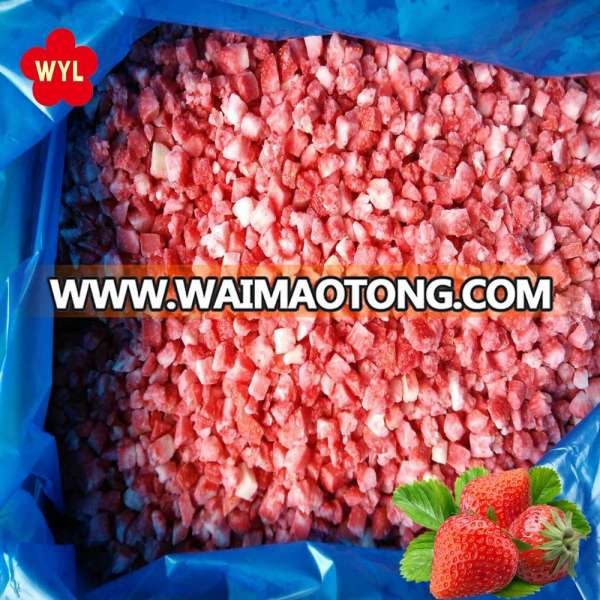 IQF frozen Strawberry dice,slice with best quality